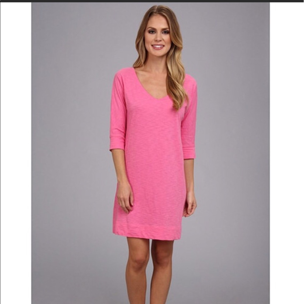 Lilly Pulitzer Eliza Dress in Hotty Pink
